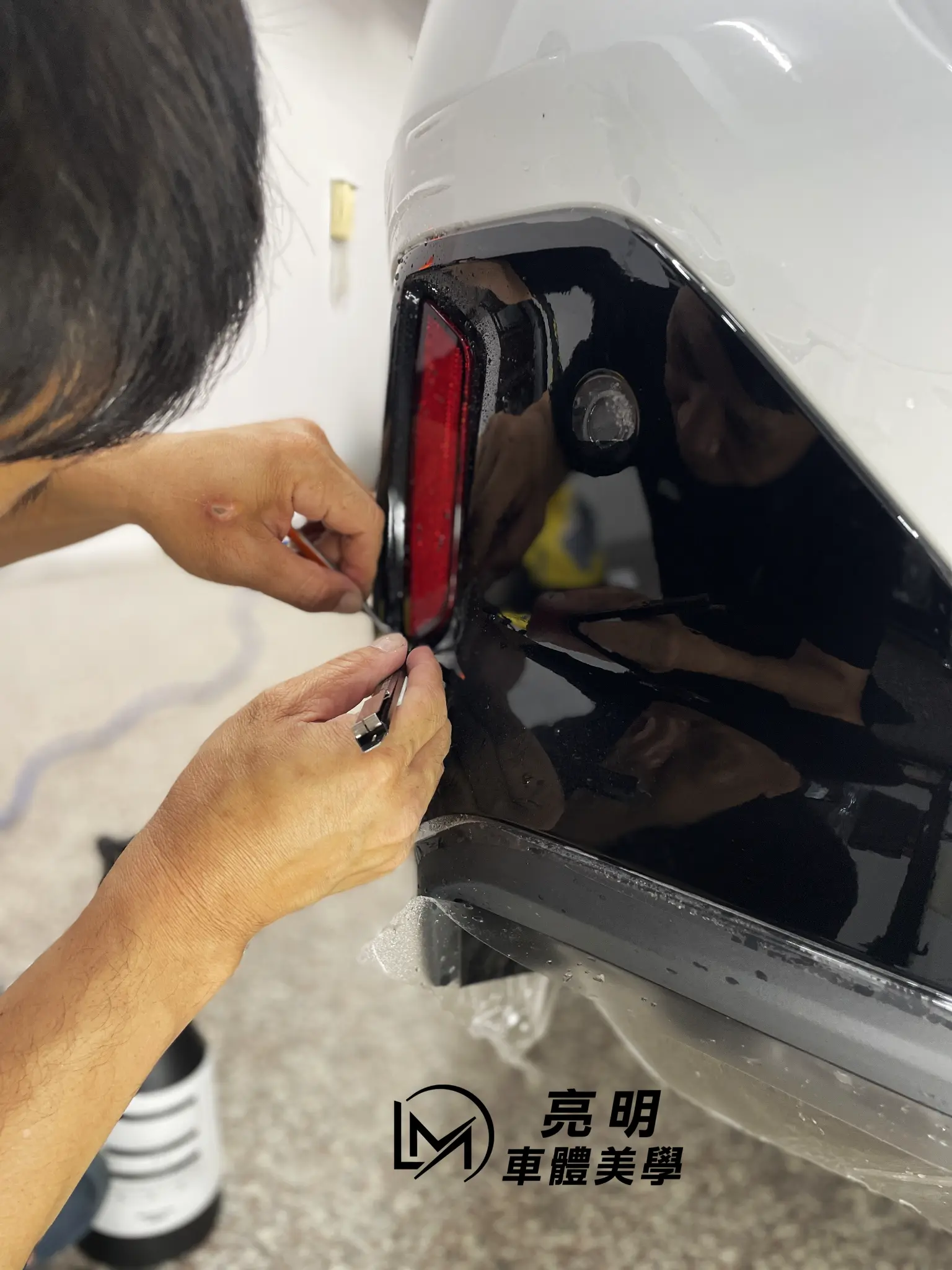 亮明車體美學包膜照片